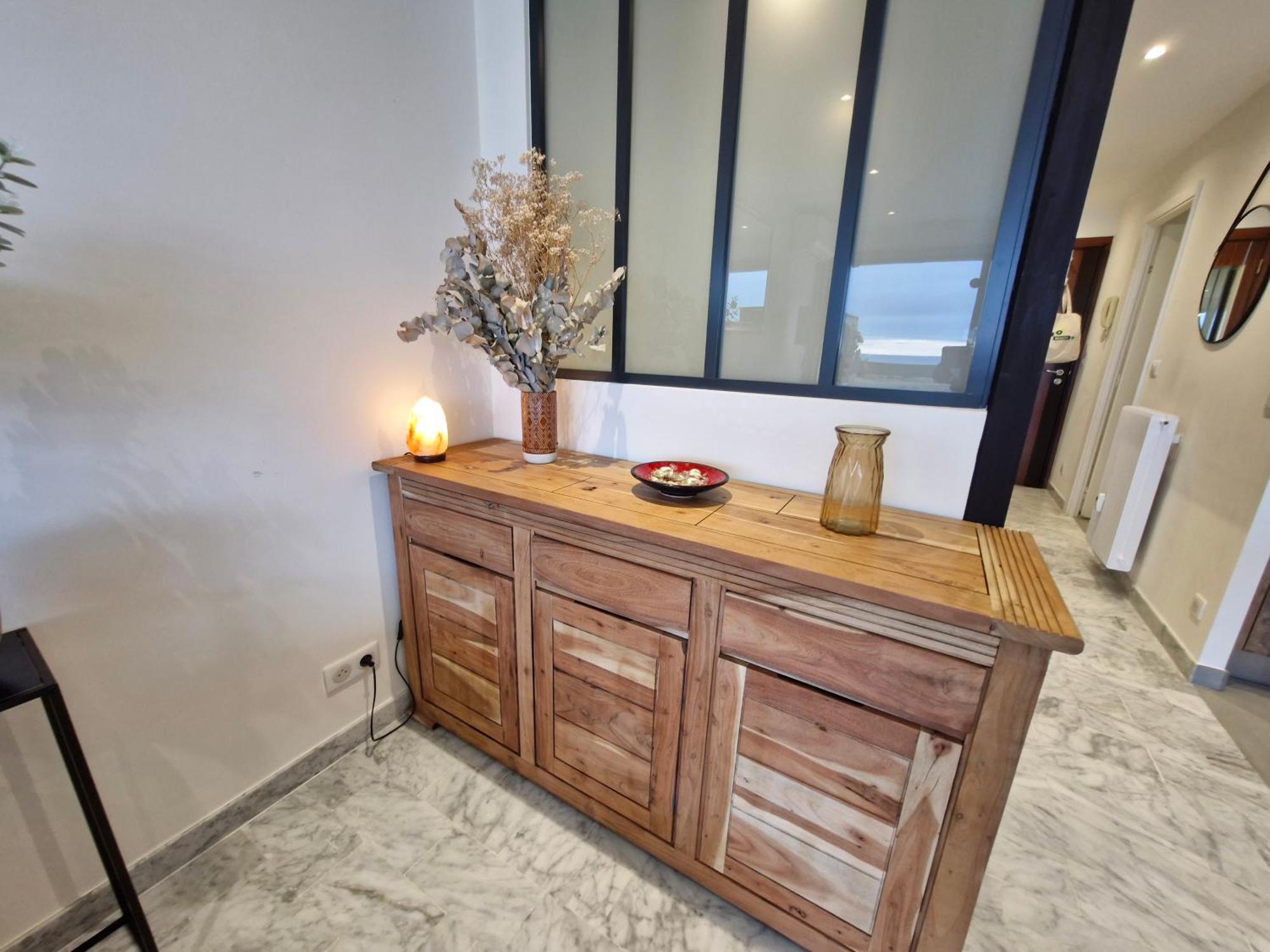 Sunny And Cosy Sea View Studio อองทีบส์ ภายนอก รูปภาพ